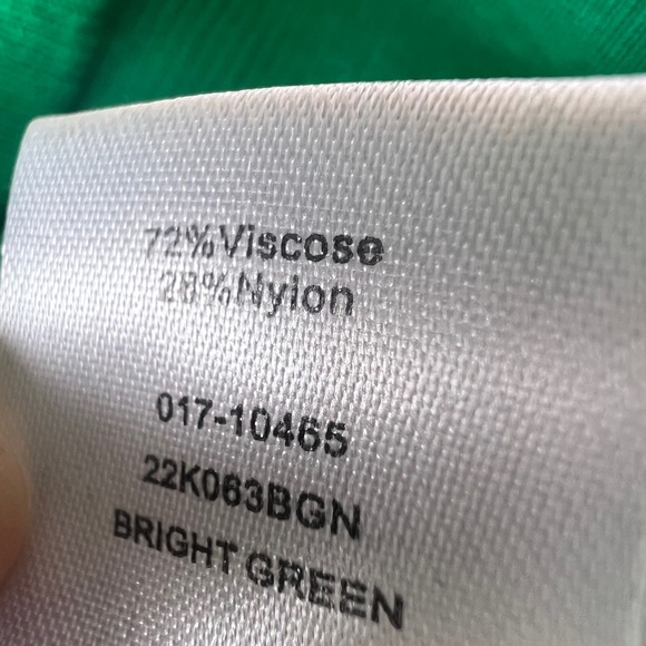 Forcast Womens Green Knit V-Neck Euro Coastal Summer Cute Tank Top XS 2 - Picture 9 of 9